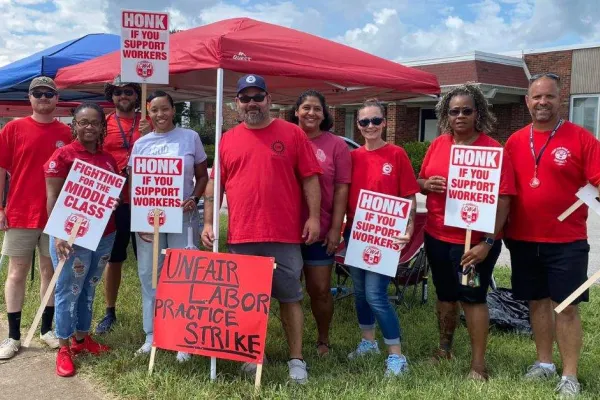 CWA AT&T Southeast Workers Go on Strike