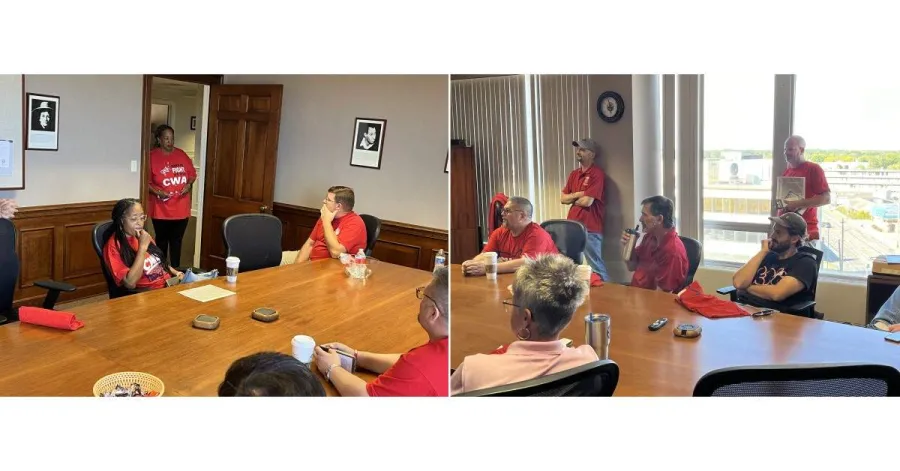 CWA D4 Gets Out the Vote for Sherrod Brown